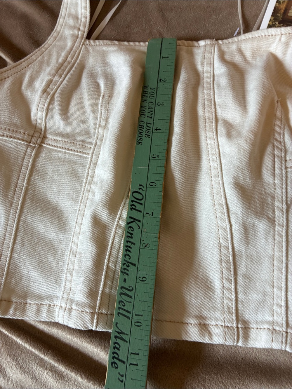 Sincerely Jules White Halter Crop Top - Picture 10 of 13